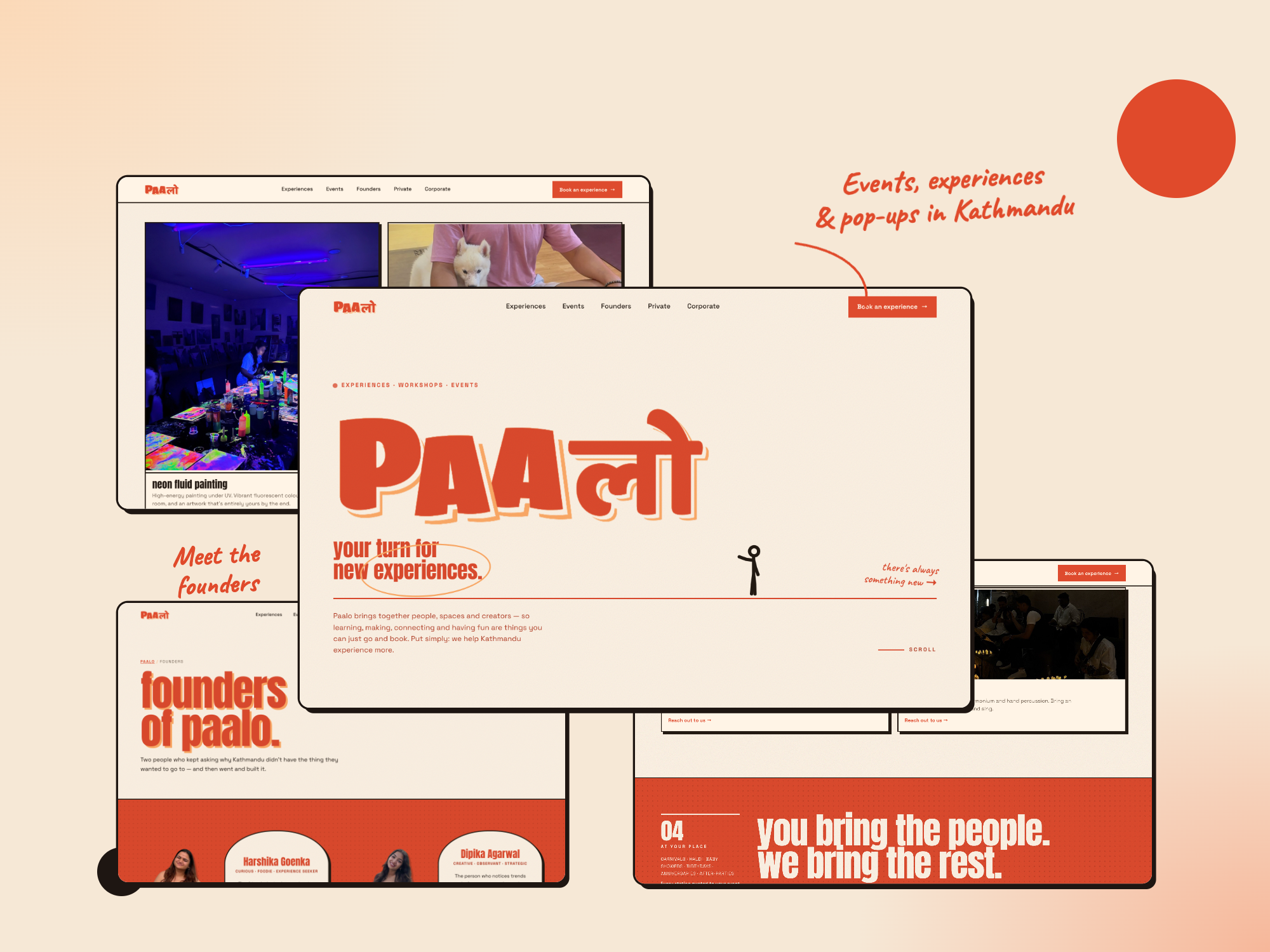 Paalo — Experience Studio Website